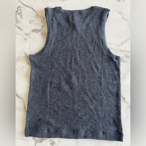 Madewell Ribbed Sleeveless Tank - Picture 3 of 3